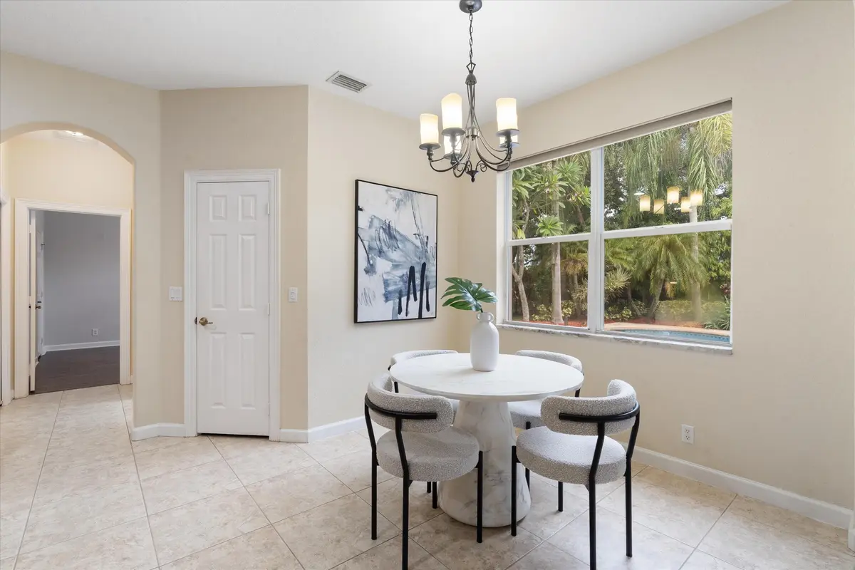 Dining Area at 8501 PORTOBELLO Lane, Palm Beach Gardens