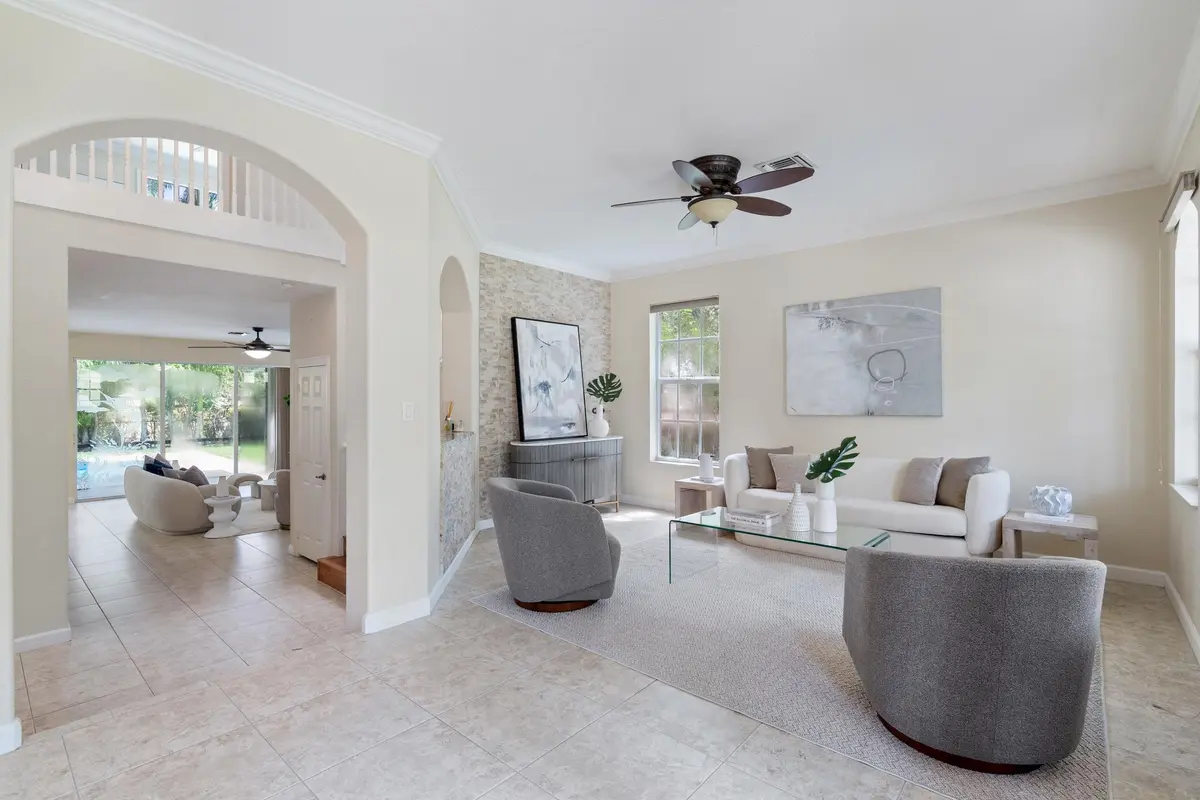 Living Room at 8501 PORTOBELLO Lane, Palm Beach Gardens