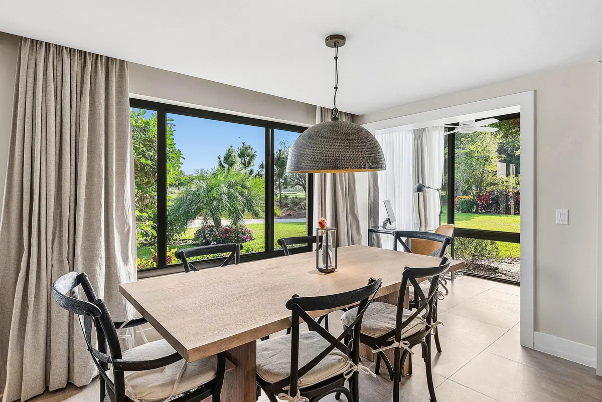 Dining Area at 3954 Quail Ridge Drive Egret, Boynton Beach