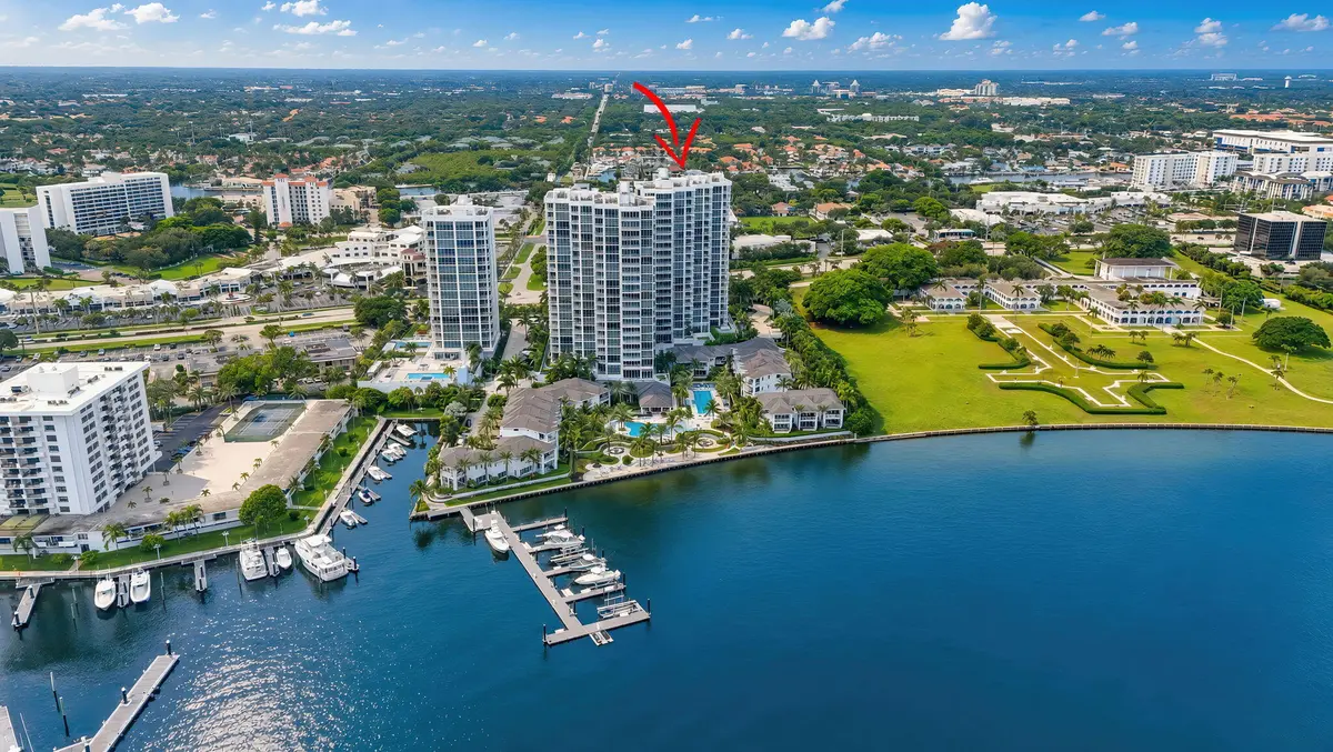 Aerial View at 1 Water Club Way 503, North Palm Beach