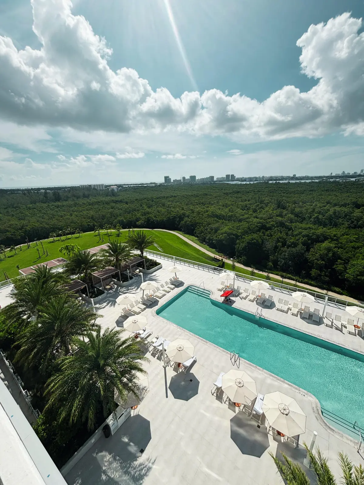 pool2 at 2411 Laguna Circle 1104, North Miami