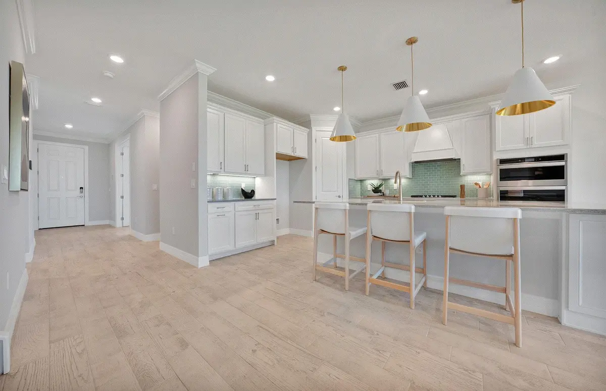 Built In Kitchen at 4303 Santa Maria Circle 162 Whitestone, Vero Beach