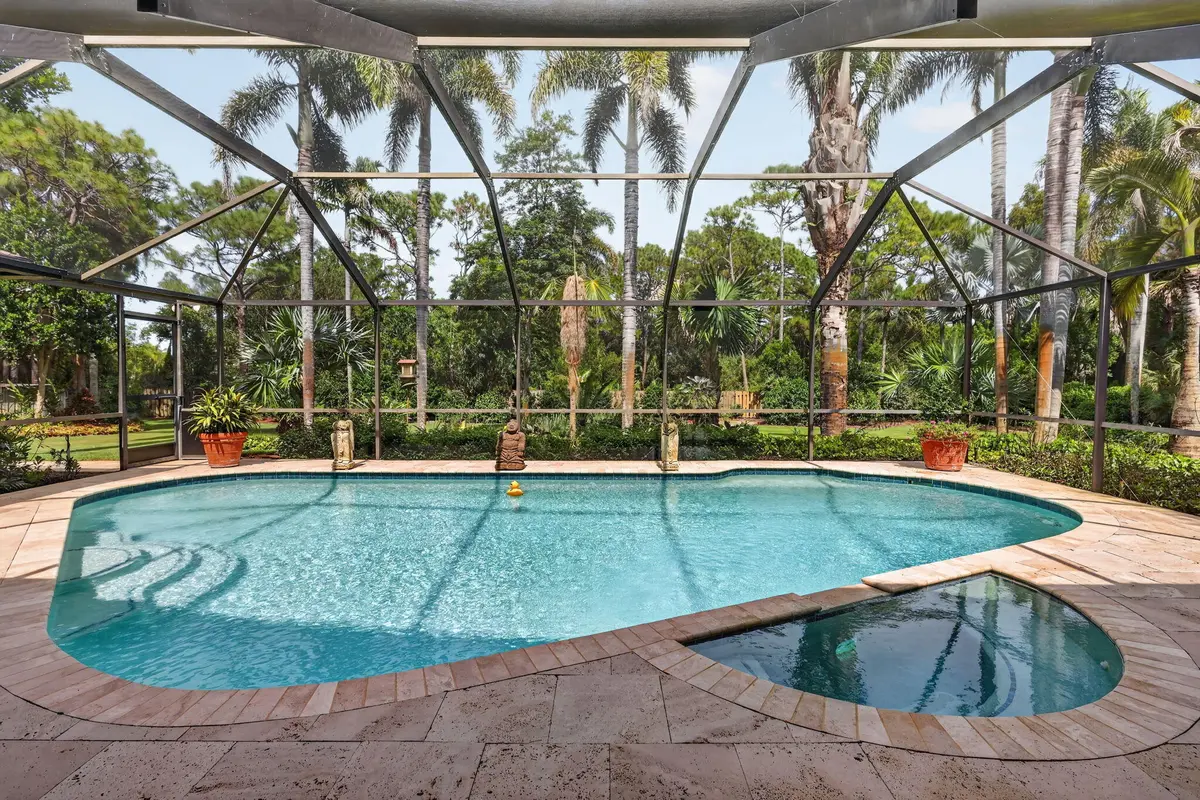 Very private heated pool/spa area. at 5673 SE Lamay Drive, Stuart