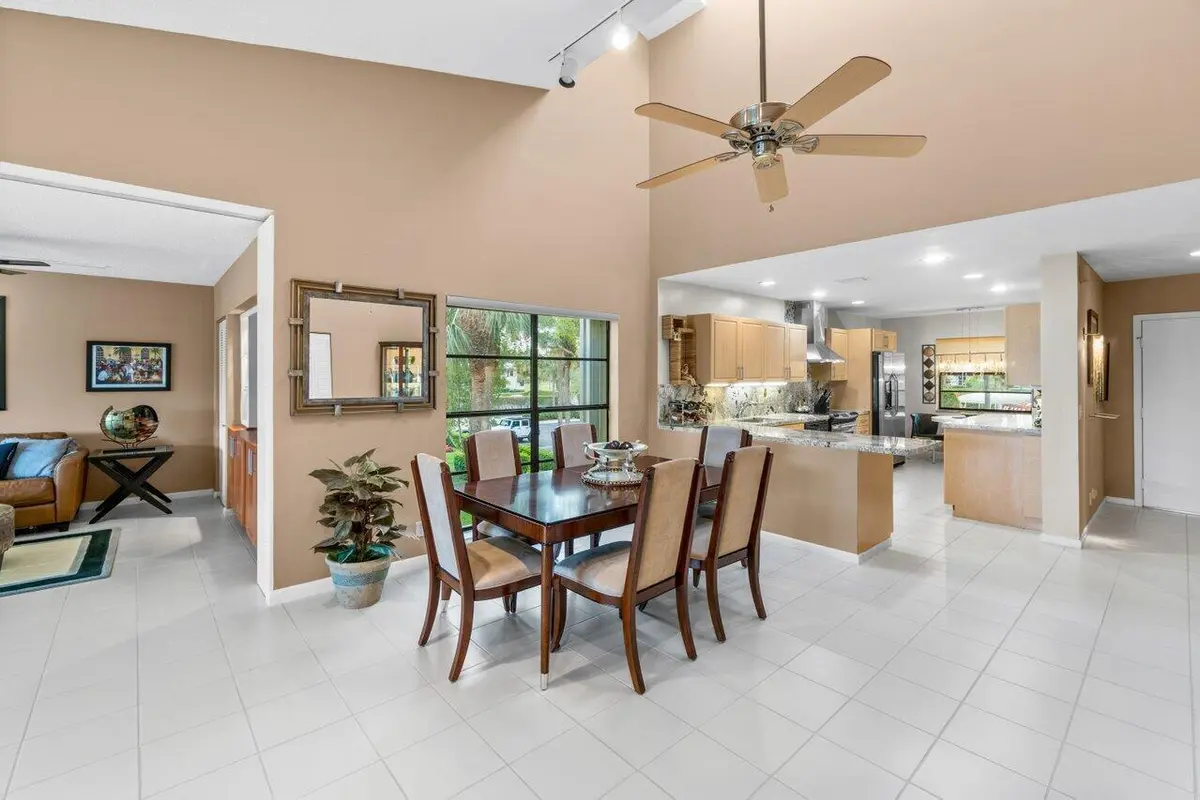 Dining Area at 68 EASTGATE Drive D, Boynton Beach