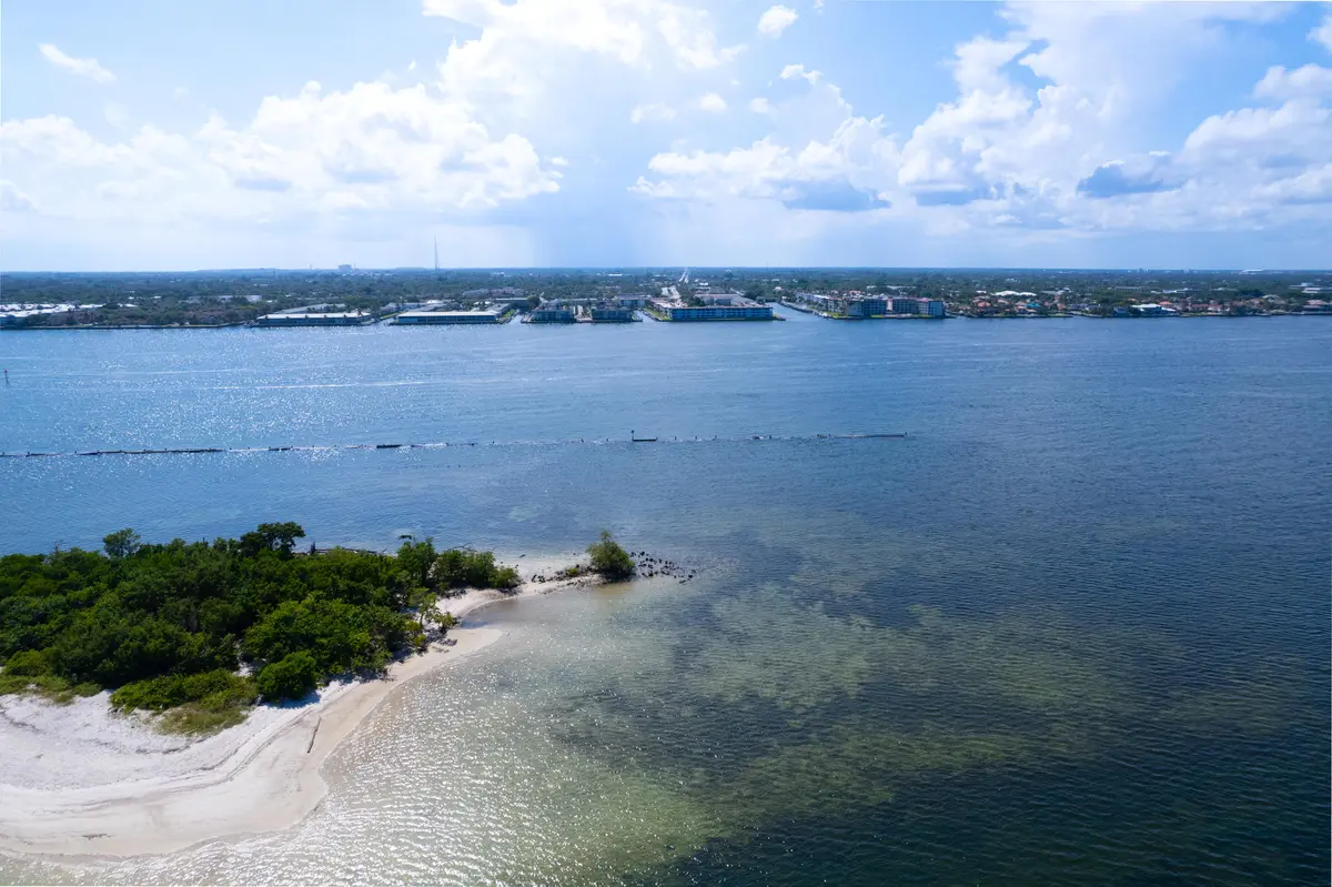 Aerial of Munyon Island at 111 Doolen Court 110, North Palm Beach