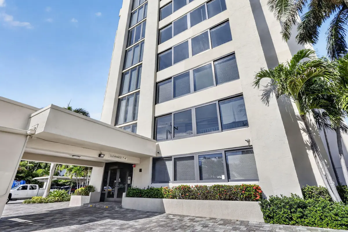 Building Front Entrance at 2220 S Ocean Boulevard 302, Delray Beach