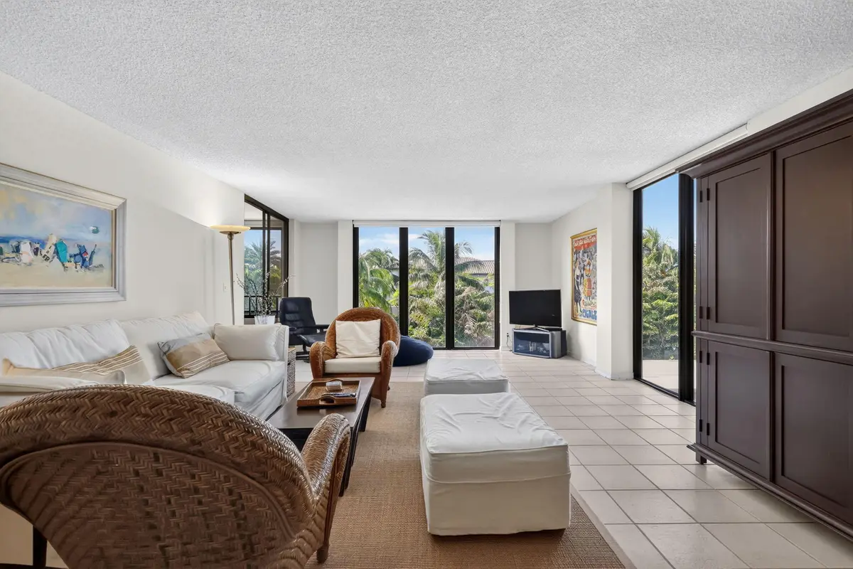 Living Room 2 at 2220 S Ocean Boulevard 302, Delray Beach