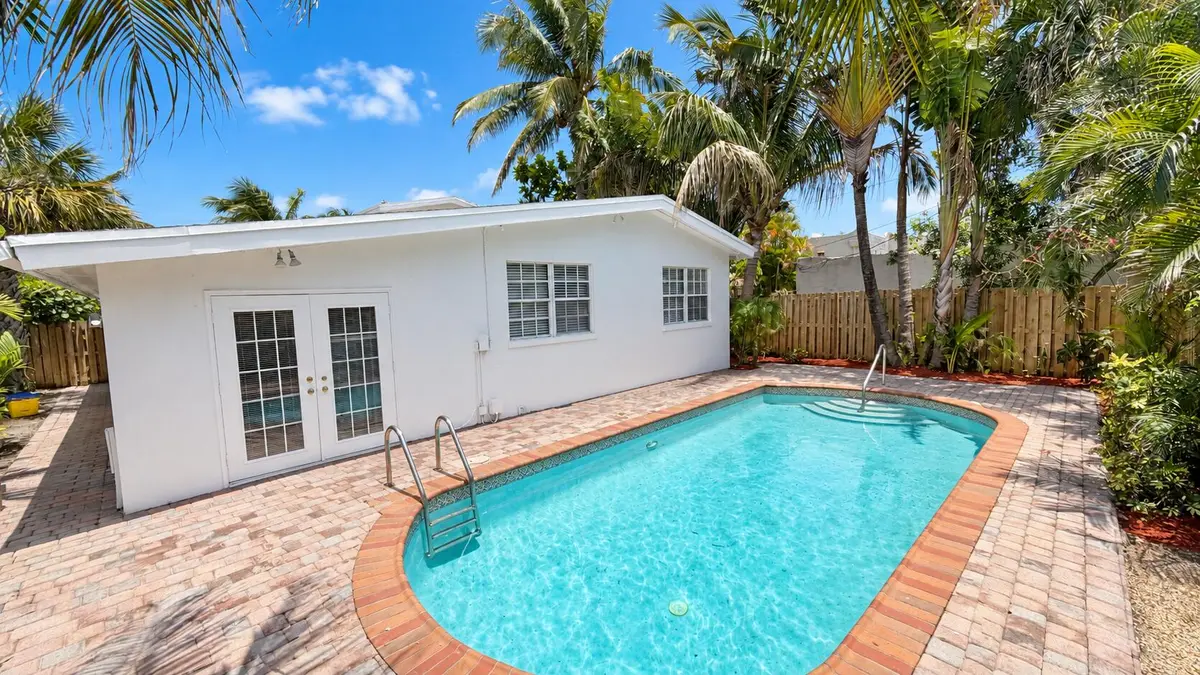 Backyard at 211 Dartmouth Drive, Lake Worth Beach