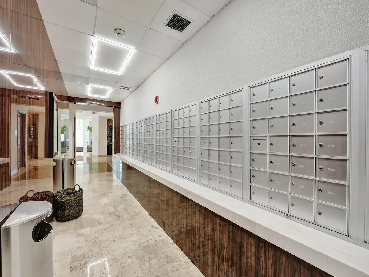 PP-mailroom at 99 SE Mizner Boulevard Apt 802, Boca Raton