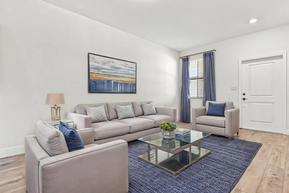 Staged Great Room at 1434 SW 54TH Avenue, North Lauderdale