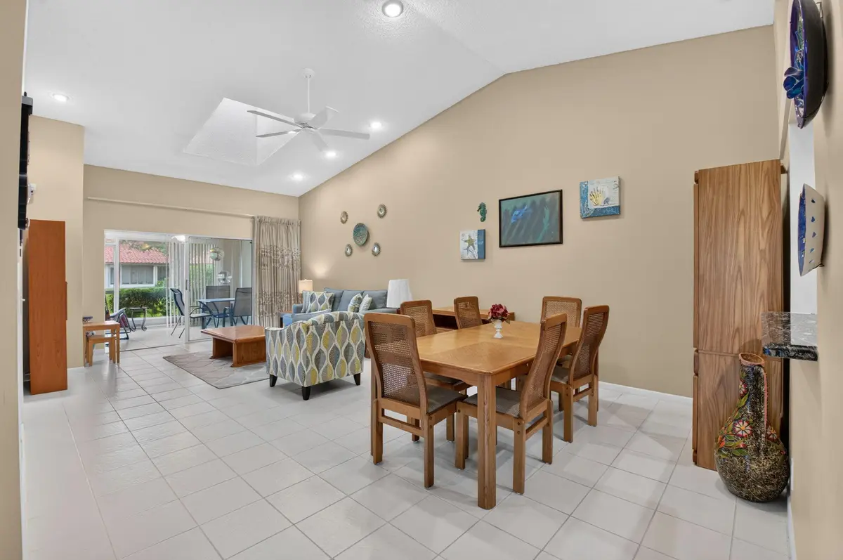 Dining Living Room at 6367 Pointe Pleasant Circle, Delray Beach