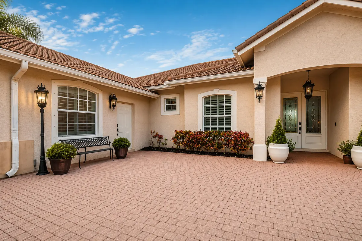 Front of house at 1422 SW Osprey Cove, Port St. Lucie