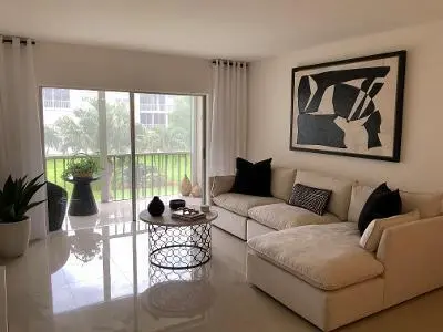 MLS living room at 9856 Marina Boulevard 1320, Boca Raton