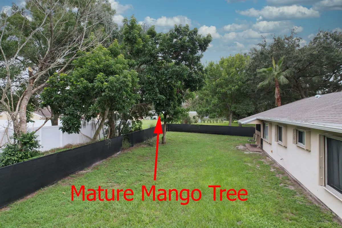 BACK YARD at 400 SW RUFFNER Court, Port St. Lucie