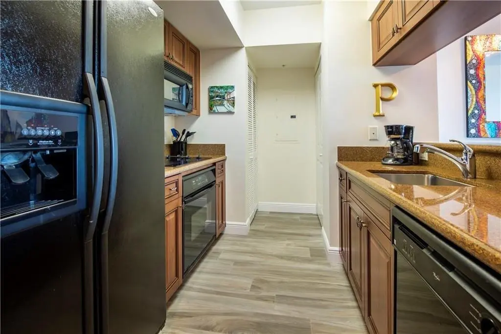 Kitchen at 347 N NEW RIVER Drive 1005, Fort Lauderdale