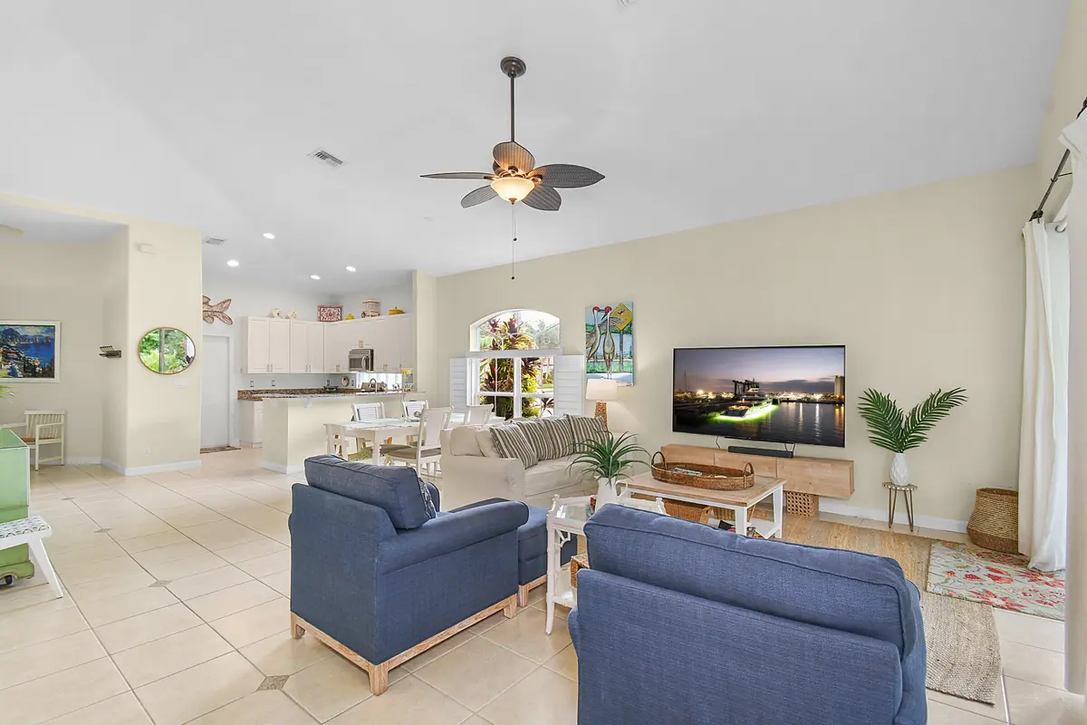 High ceilings at 7085 SE Cricket Court, Stuart