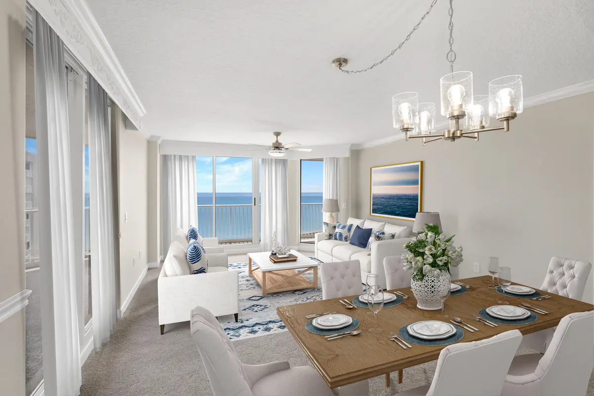 Dining Area at 5049 N HIGHWAY A1A 1804, Fort Pierce