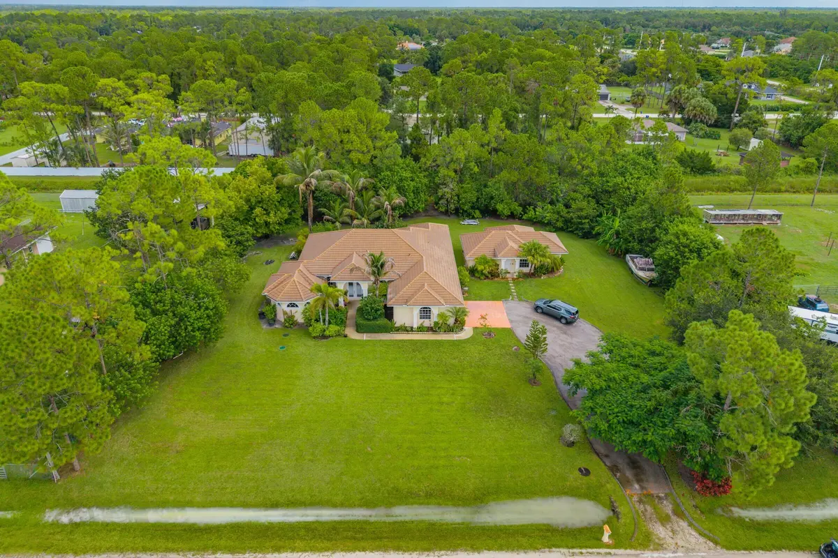 Aerial Front View at 17603 82ND, The Acreage