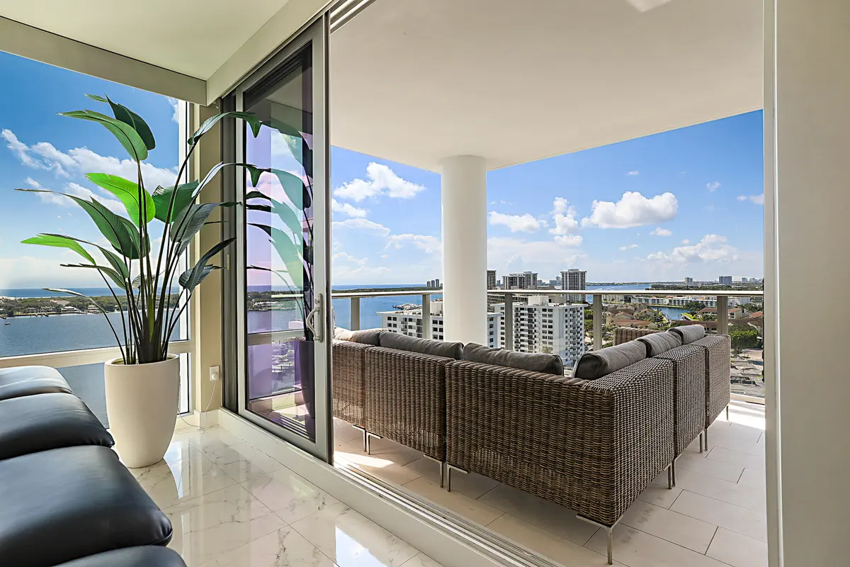 South Balcony at 2 Water Club Way 1604, North Palm Beach