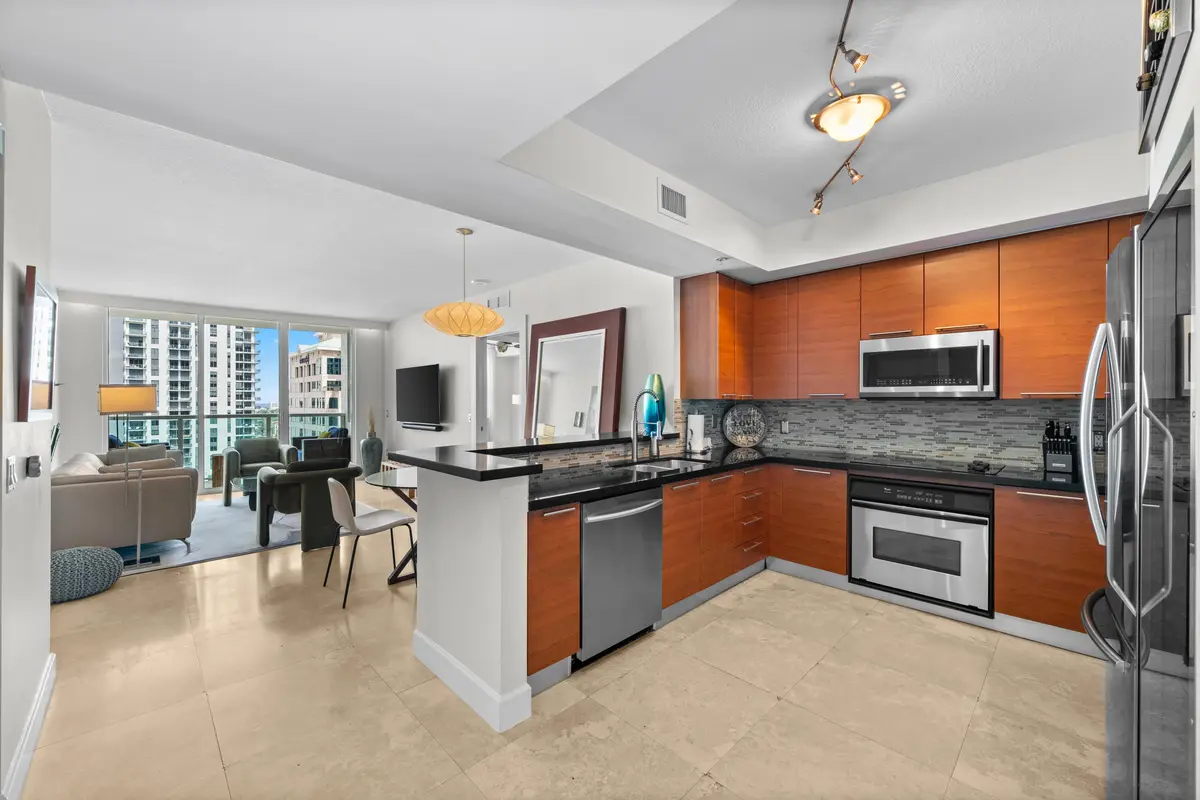 Kitchen at 350 SE 2ND Street 2040, Fort Lauderdale