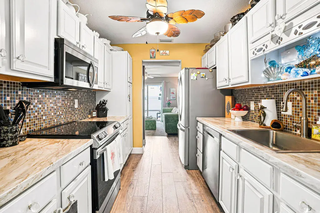 Galley Kitchen at 1177 BAYSHORE Drive 204, Hutchinson Island