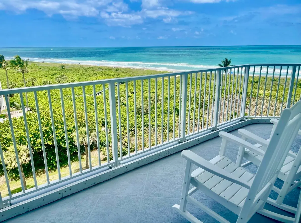 Balcony view at 2700 N HIGHWAY A1A 702, Fort Pierce