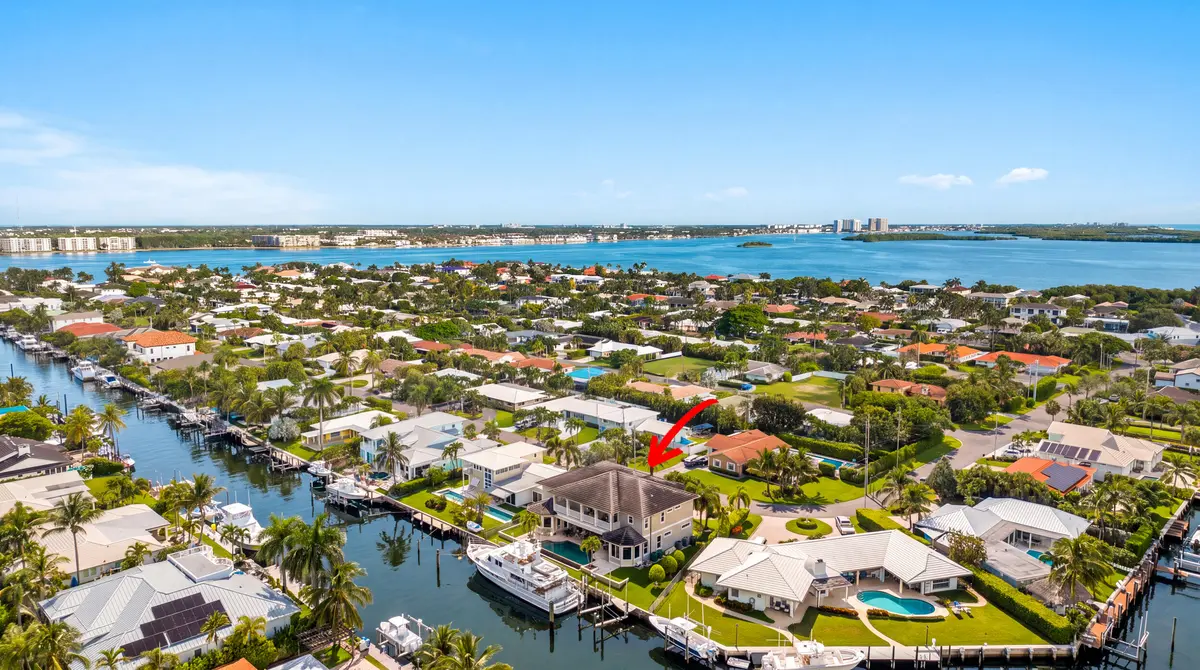 Aerial at 1241 Coral Way, Singer Island