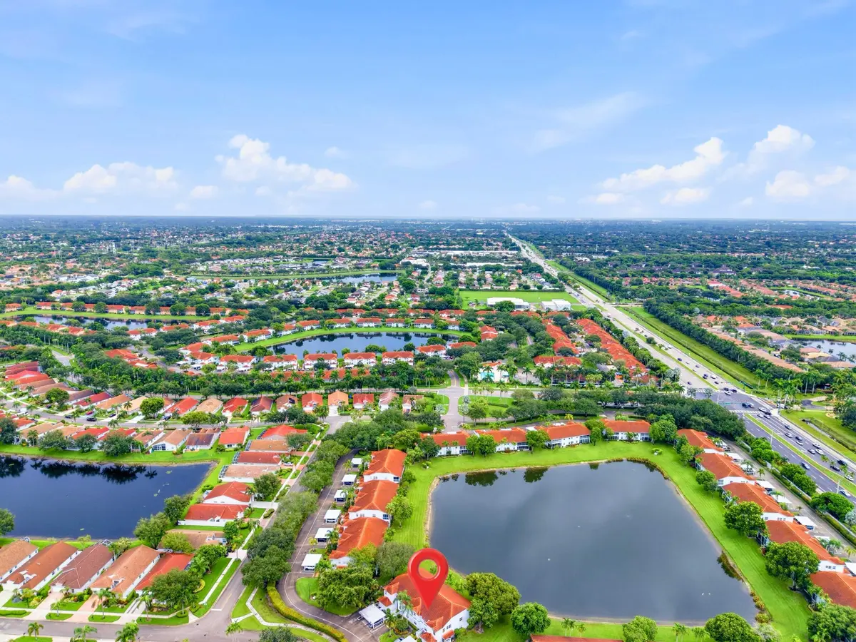 Panoramic to East at 7881 WHISPERING PALMS Drive 202, Boynton Beach