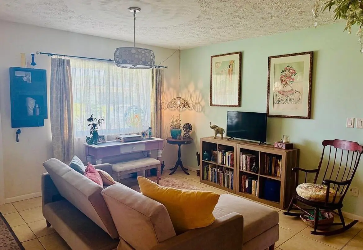 Living room at 4702 Myrtle Drive, Fort Pierce
