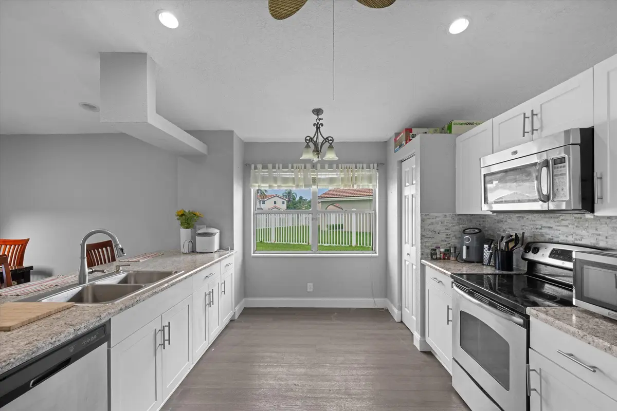 Kitchen at 5851 Amethyst Court, Boynton Beach