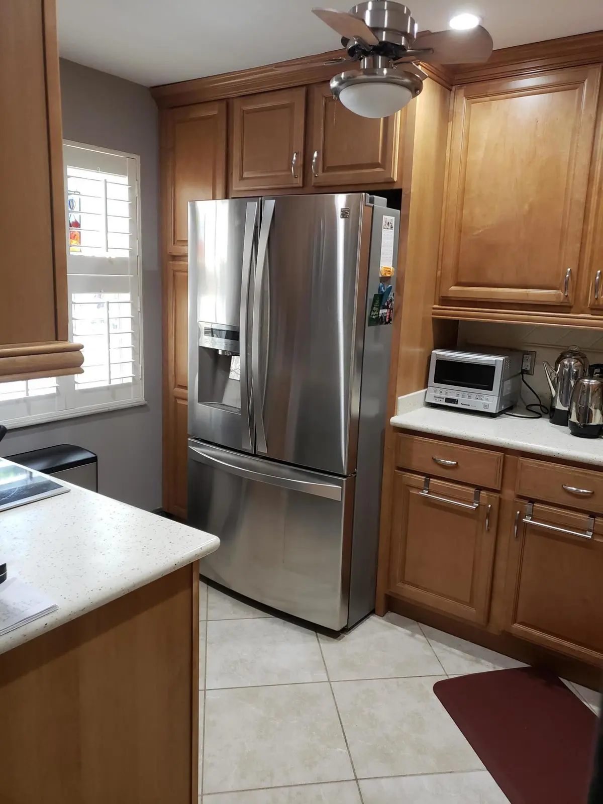Kitchen Refrig at 3980 Oaks Clubhouse Drive 101, Pompano Beach