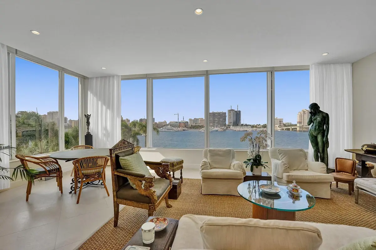 Living room at 44 Cocoanut Row 315a/316a, Palm Beach