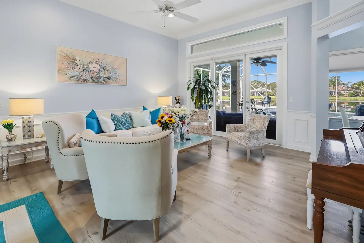 Living room at 1155 BUCKHEAD Drive, Vero Beach