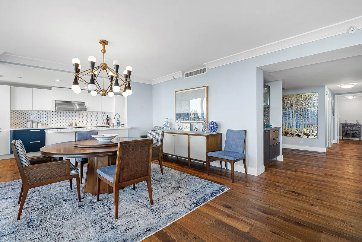 Dining Area at 350 S Ocean Boulevard 6C, Boca Raton