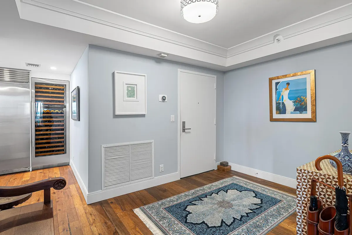 Entrance Foyer at 350 S Ocean Boulevard 6C, Boca Raton