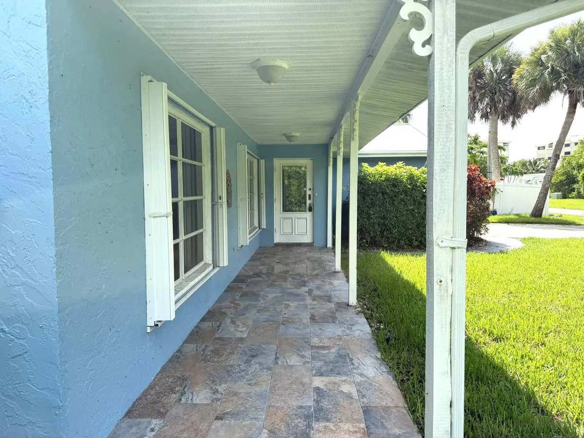 Front Porch at 1916 Coconut Drive, Fort Pierce