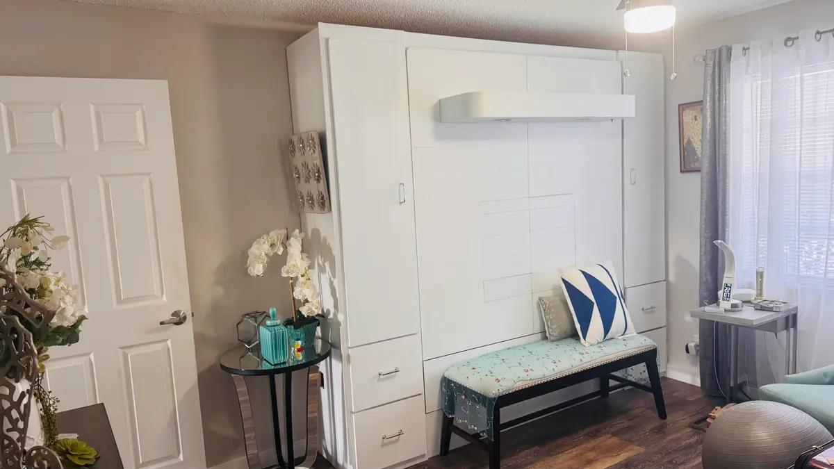 2nd bedroom Murphy Bed at 390 Saxony I, Delray Beach
