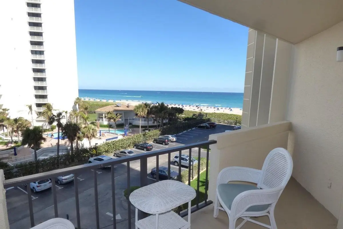 Balcony at 2800 N Ocean Drive B-5c, Singer Island