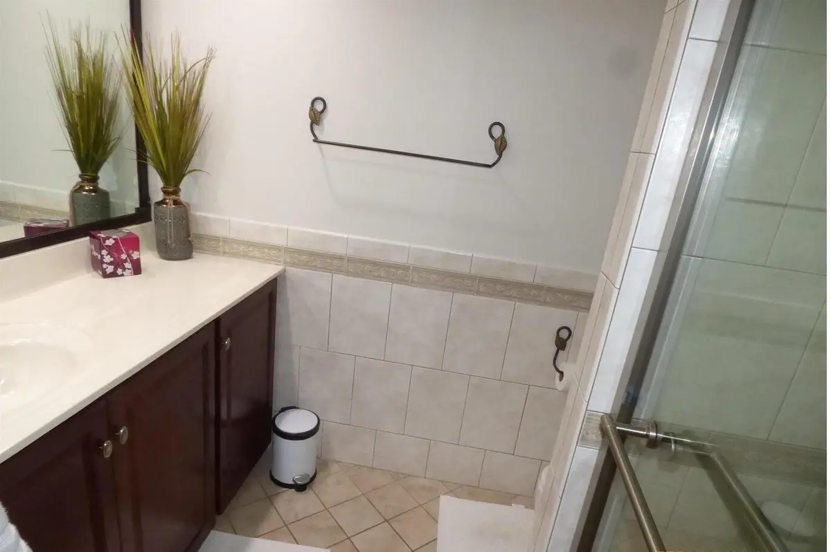 Bathroom at 2800 N Ocean Drive B-5c, Singer Island