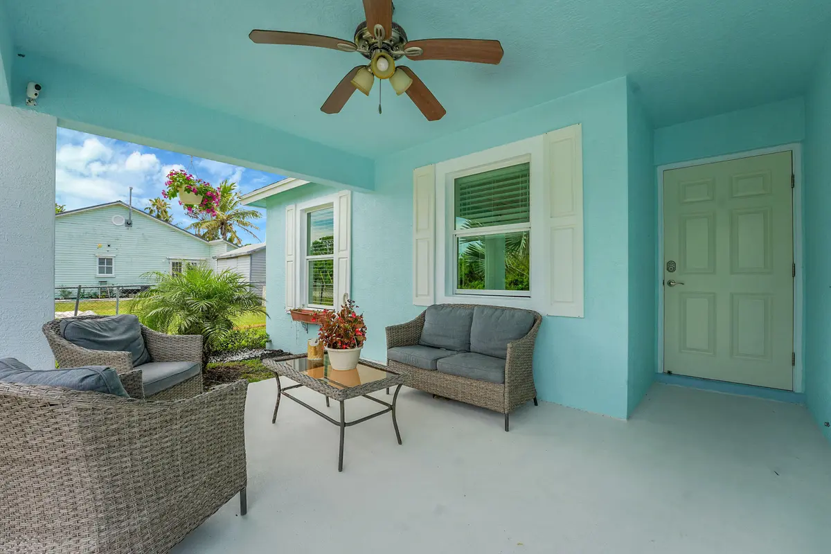 front patio at 5715 SE Pine Avenue, Stuart