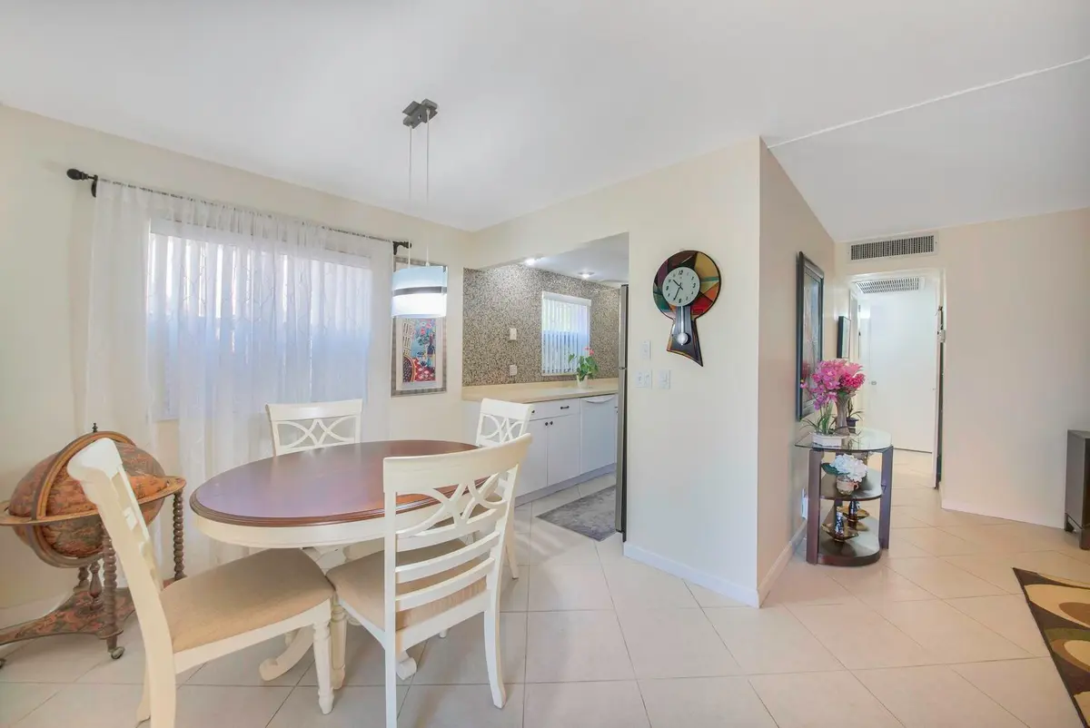 Dining Area at 308 BRITTANY G, Delray Beach