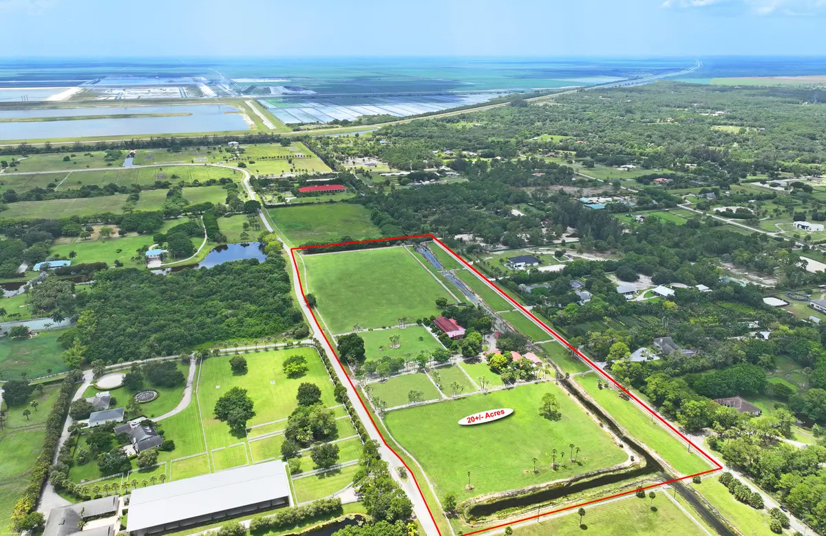 Aerial at 3516 Hanover Circle, Loxahatchee