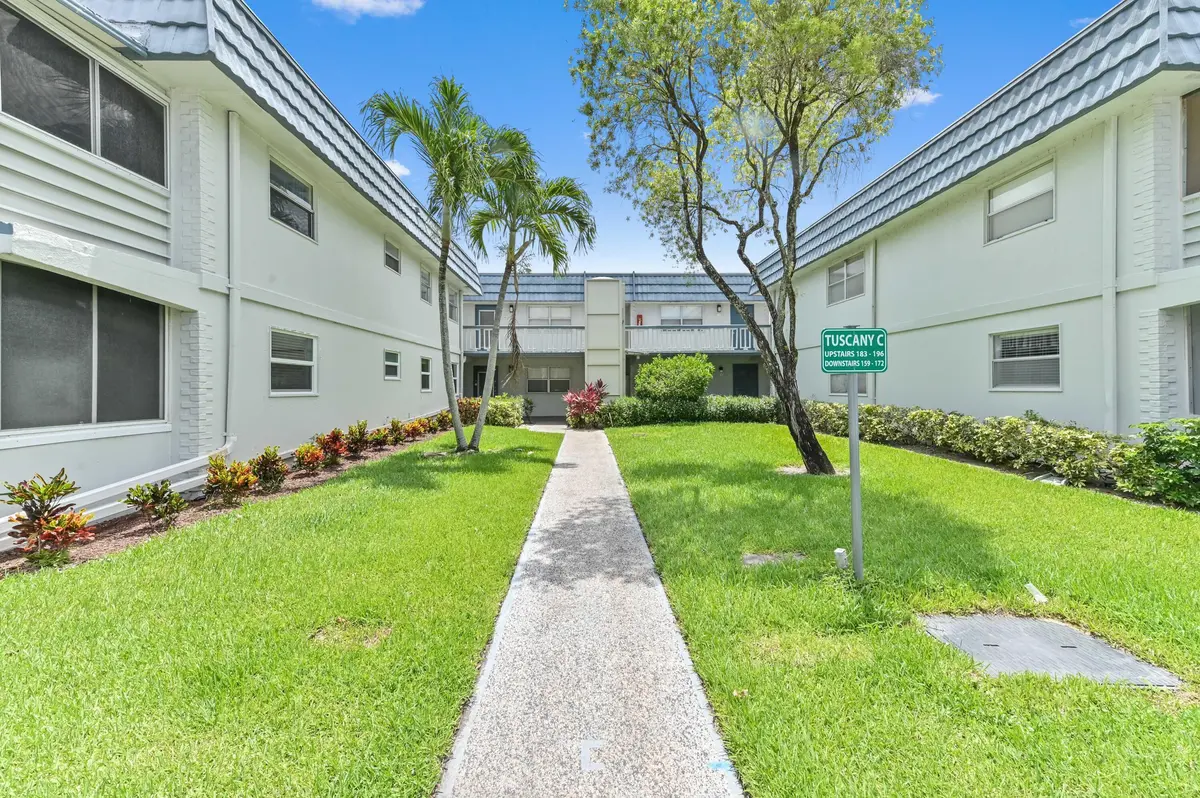 Tuscany C Building view at 184 Tuscany C, Delray Beach