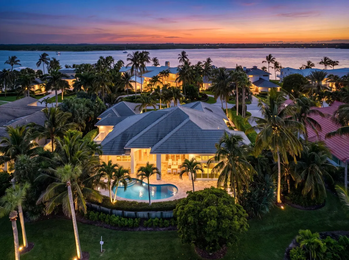 Aerial at 7037 SE Harbor Circle, Stuart