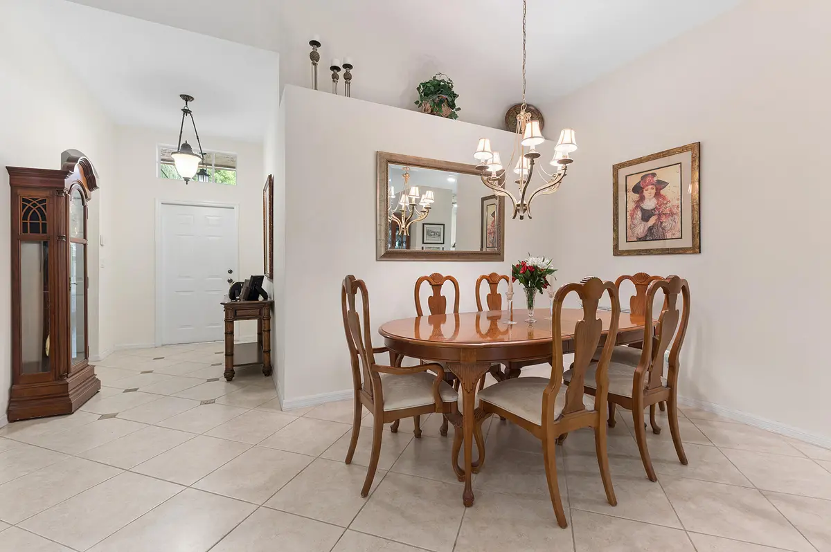 DINING AREA at 5293 TOSCANA Trail, Boynton Beach