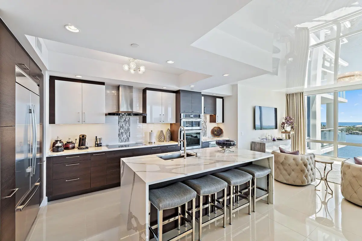 Kitchen at 2 WATER CLUB Way 1603, North Palm Beach