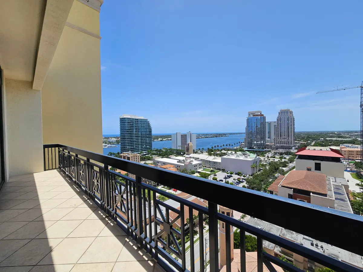 Ocean water views! at 801 S Olive Avenue 1604, West Palm Beach