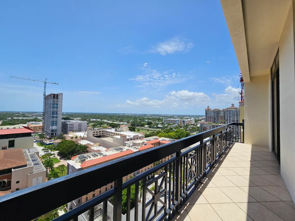 30 foot terrace at 801 S Olive Avenue 1604, West Palm Beach