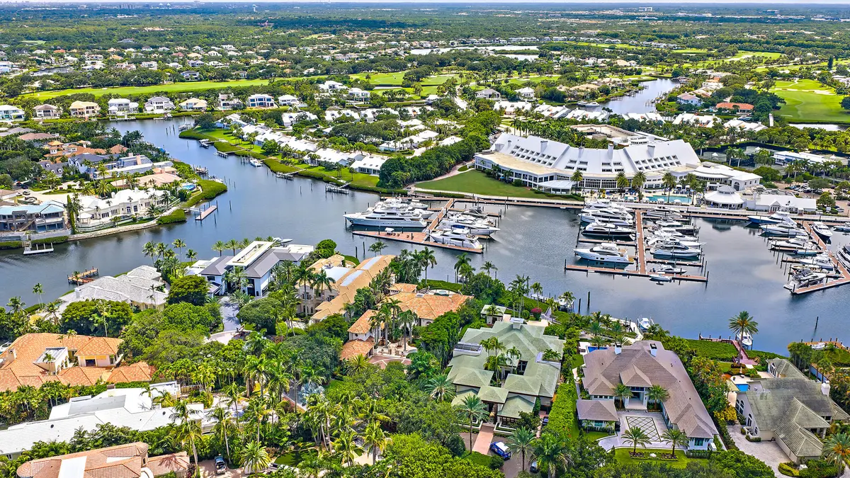 Aerial at 193 Spyglass Court, Jupiter
