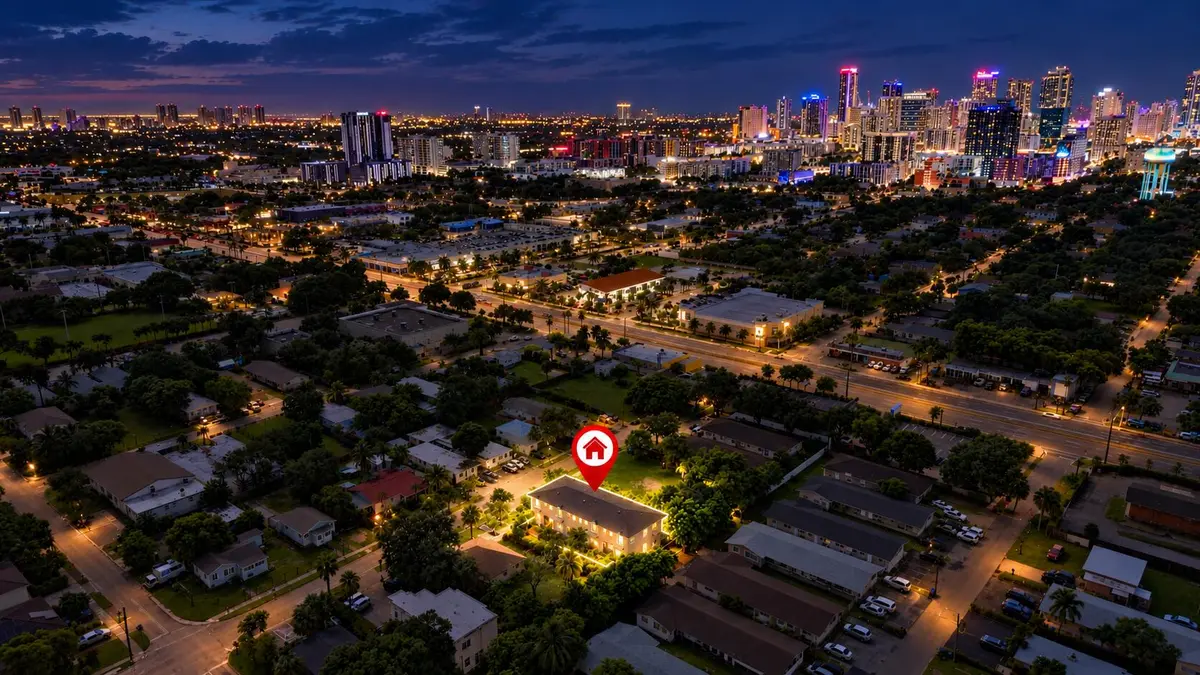Aerial View at 1029 NW 2nd Avenue 1029, Fort Lauderdale